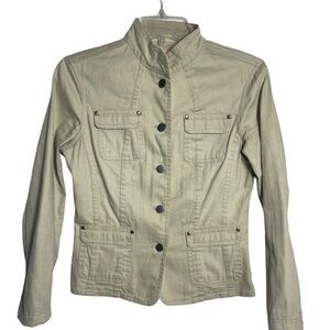 Gianni Bini jacket size XS light beige tan jacket blazer from Dillard’s‎ 🤎